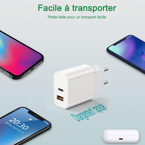 Prise UE <span class=keywords><strong>30W</strong></span> Gan Chargeurs Adaptateurs pour <span class=keywords><strong>iphone</strong></span> <span class=keywords><strong>Chargeur</strong></span> <span class=keywords><strong>Chargeur</strong></span> Charge Rapide <span class=keywords><strong>Apple</strong></span> <span class=keywords><strong>Chargeur</strong></span> Snelle Oplader Cargadores Lader - Product Image 5