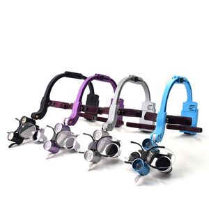 Lampe frontale à LED dentaire sans fil Loupes médicales chirurgicales 2.5x/3.5x avec phare chirurgical 5W OEM - Product Image 1