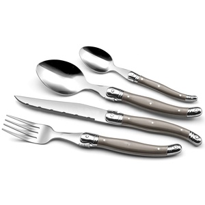 OEM Passe au lave-vaisselle Premium coloré <span class=keywords><strong>Laguiole</strong></span> <span class=keywords><strong>Couverts</strong></span> <span class=keywords><strong>Laguiole</strong></span> fantaisie Inox 18/10 Set de <span class=keywords><strong>couverts</strong></span> - Product Image 3