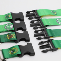 Correas de Cuello Personalizadas con Hebilla de Seguridad Desmontable, Impresas por Ambos Lados, de Poliéster, para Estudiantes Universitarios, Profesores
