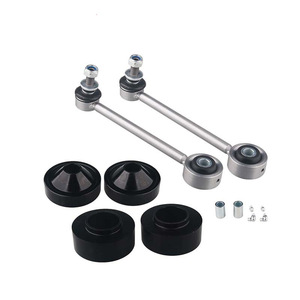 Kit de rehausse de carrosserie Jeep Wrangler JK 2 pouces à l'avant, 1 pouce à l'arrière, liens de suspension en alliage d'aluminium, ensemble complet - Product Image 1