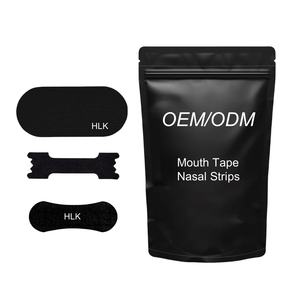 HLK Bandes nasales et bandes buccales pour le sommeil, anti-ronflement, soulagement de la douleur, haute qualité, force accrue, avec logo personnalisé et parfum sur mesure - Product Image 1