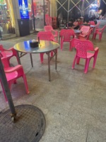 Table de travail pliable en acier inoxydable portable, table de cuisine, table de barbecue, table de marché nocturne, table de stand ambulant