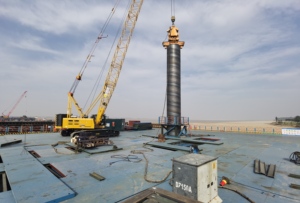 Vibratorio battipalo gru tipo elettrico vibratore martello per bula in acciaio - Product Image 6