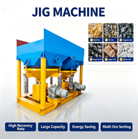 Concentrateur Jig à haut rendement, Machine Jig à diaphragme pour la séparation par gravité des minerais d'or, d'étain et de chrome