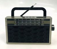 Meier M-8005BT chine haut-parleur Portable rétro Vintage classique bois Antique Usb Fm Am Sw bois maison Radio