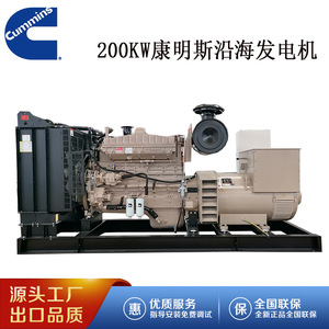 Grupo Electrógeno Diésel Jiangsu Wantai TPD200C5 de 200kW, 400V, 50Hz, 1500Rpm, ATS Automático, para Uso Marino - Product Image 3