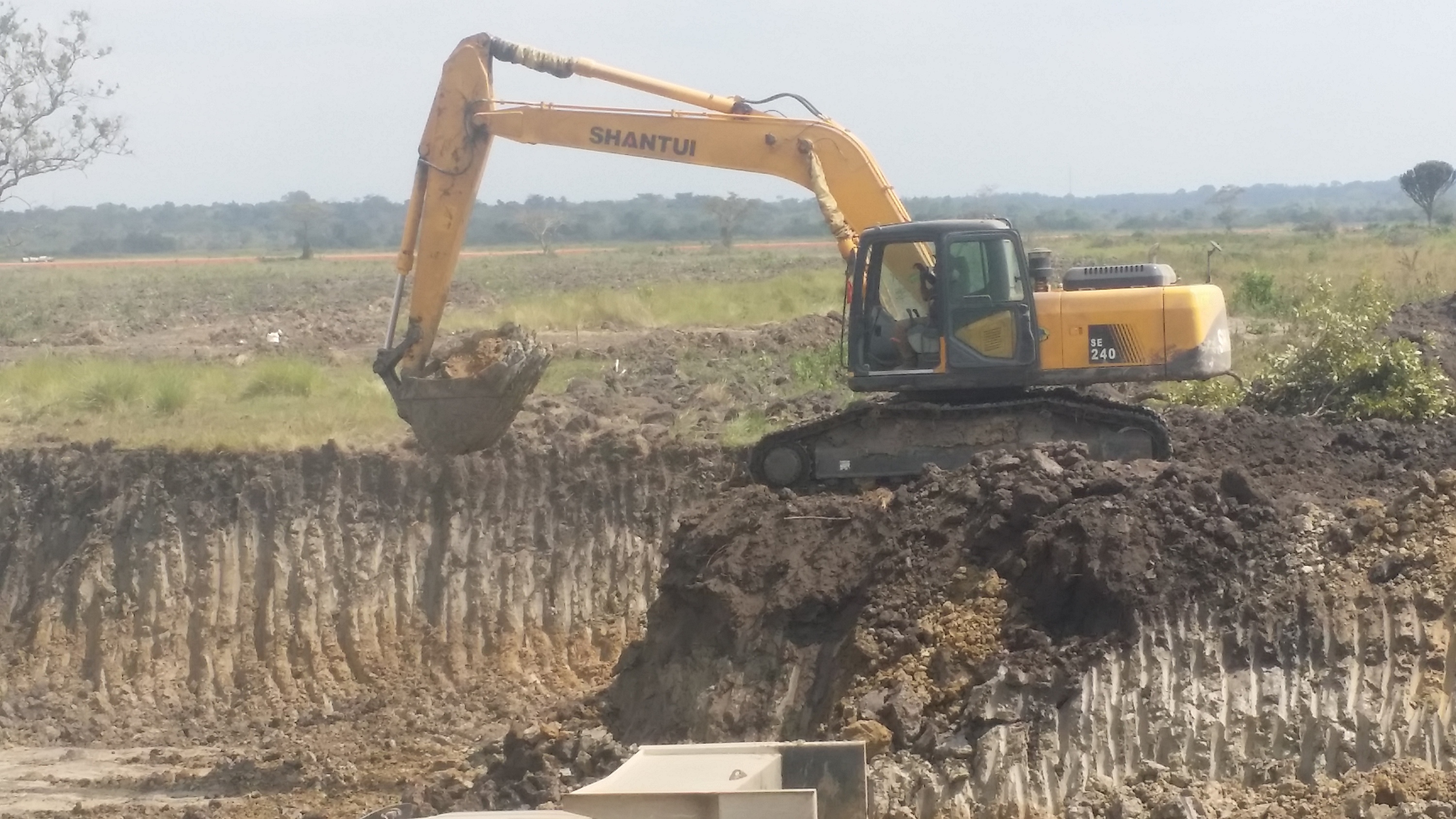 22ton SHANTUI SE220 Pelle Sur Chenilles pelle équipement