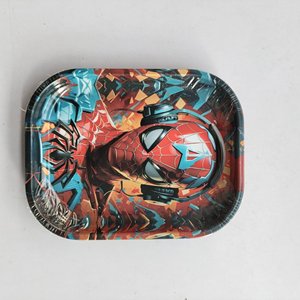 Biểu Tượng Tùy Chỉnh 18*14Cm Tin Kim Loại Thuốc Lá Cuộn Khay Cuộn Khay Khói Tinplate Bán Buôn Cán Giấy Phục Vụ Khay - Product Image 4