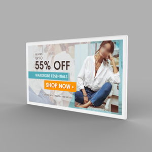 Écran d'affichage numérique, panneau d'affichage <span class=keywords><strong>mural</strong></span>, affichage <span class=keywords><strong>mural</strong></span>, montage <span class=keywords><strong>mural</strong></span>, signalisation numérique, écran tactile <span class=keywords><strong>mural</strong></span> - Product Image 1