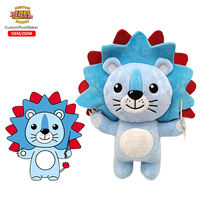 Porte-clés pendentif en peluche fantôme d'Halloween mini anime personnalisé OEM, en coton PP, certifié CE/CPC/UKCA