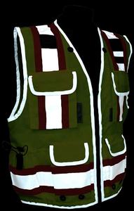 ANSI-Chaleco de ingeniería de tejido pesado, Clase II - Product Image 6