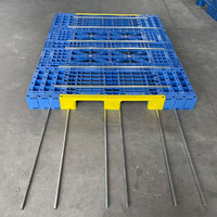 Paleta Modular de Plástico Reciclado de Gran Tamaño con 3 Ranuras, Resistente, 2000*1600mm, Tamaño No Estándar para Almacén