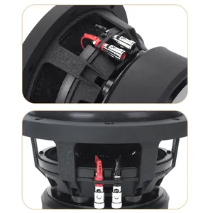 Sistema de sonido de Audio Sub Woofer para subwoofer de coche de 1000 vatios Midbass fibra de carbono 6,5 altavoz de 10 pulgadas