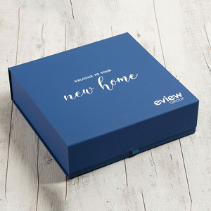 Custom <strong>Red</strong> Folding Rigid Packaging Magnet Closure <strong>Box</strong> Present Hamper Gift <strong>Box</strong> Foldable for Shipping - Product Image 6