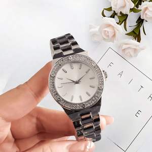 Women's Business Alloy Watch with Quartz Movement Stainless Steel Band Chronograph-JING - Product Image 6