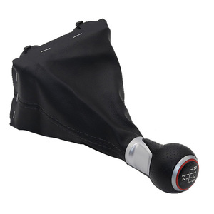 Perilla de cambio de marchas, palanca de cambios, chaqueta antipolvo para <span class=keywords><strong>Audi</strong></span> A4 B8 8K 2008-2015, manijas de caja de cambios Manual, cubierta de cambio de palanca - Product Image 4