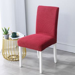 Stretchy Stain-resistant Polyester Jacquard Chair & <b>Cover</b> Modern Minimalist Style One Size Universal Fit - Product Image 3