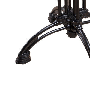 Patas de mesa de hierro fundido negro mate con forma de <span class=keywords><strong>herradura</strong></span> Retro europea para muebles de mesa de sala de estar - Product Image 4