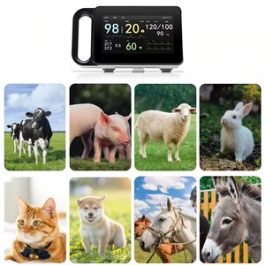 Monitor Veterinario Portátil para Pacientes, ECG, SpO2, NIBP, TEMP, RESP, 8 Formas de Onda, Diseño sin Ventilador para Monitoreo en UCI Animal - Product Image 6