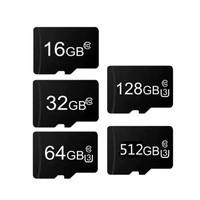 Carte mémoire haute vitesse 16G 32G 64G 128G TF adaptée pour l'utilisation avec les appareils photo, les caméras, les téléphones mobiles, etc.
