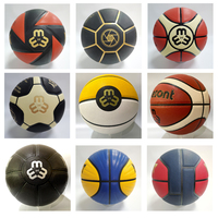 Haute qualité sur mesure basket-ball hygroscopique doux PU laminé 5 taille officielle 7 formation 6 taille officielle 7 pour les cadeaux
