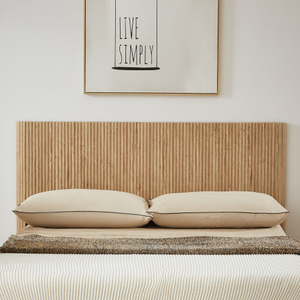 Lit de chambre en chêne massif de luxe, style américain moderne, réglable, avec revêtement en velours, taille Queen, écologique - Product Image 2