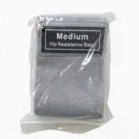 Bande de Résistance Large Antidérapante en Tissu pour Exercices à Domicile avec Logo Personnalisé, 3 Niveaux, pour Remodelage Corporel