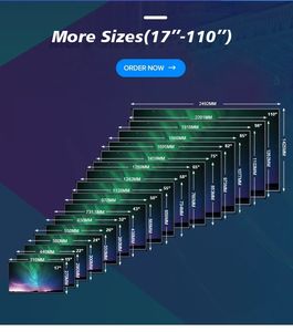 Meubles de maison modernes, vente chaude, chariot mobile à roulettes pour téléviseur LED LCD 2K, support de chariot robuste pour écrans de 42 à 86 pouces - Product Image 4