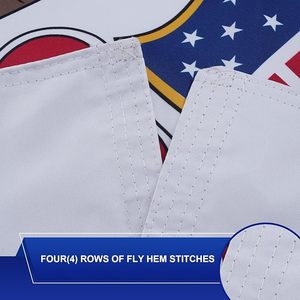 Bandiera di stato Illinois Non sbiadita brillante all'ingrosso bandiere 100% paesi personalizzate in poliestere - Product Image 6