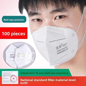 Mascarilla Respiratoria Reutilizable KN95 Unisex Best Care, de Cinco Capas, Tejido No Tejido, Anti-Salpicaduras 3D, con Pieza Nasal en Forma de V para Uso Civil - Product Image 6