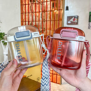 ถ้วยน้ำซูโอมูดิลเลอร์สแควร์ 500 มล. ปลอดสารบีพีเอสำหรับเด็กและเด็กผู้หญิงสำหรับการเดินทางในช่วงฤดูร้อนปี 2022 - Product Image 2