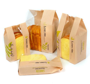Biodegradable Baking Accessories & <b>Cake</b> Decorating Oilproof Bread Paper <b>Bags</b> Good for Candy Cookies Doughnut Bakery Food - Product Image 3