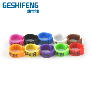 Hoge Kwaliteit Twee Vinger 3Mm 45Mm Vink Plastic Open Liefde Vogel Ringen Opknoping Plaat Split Been Bands Voet 25Mm 27Mm 2.8Mm/ - Product Image 5