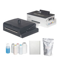Kit de Démarrage Imprimante DTF Jet d'Encre Format A4, Machine Complète de Transfert Thermique DTF L805 L1800 avec Matériaux