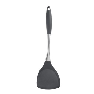 Ensemble de spatules en acier inoxydable avec manche en silicone, résistantes à la chaleur, ustensiles de cuisine pour poêles antiadhésives, outil de cuisson - Product Image 3