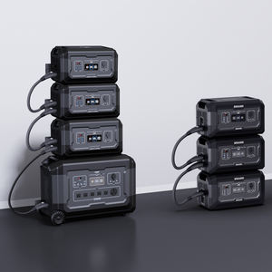 Отличное качество, 3600 Вт, 3072Wh, мобильная портативная электростанция, расширяемая, чистый синусоидальный солнечный генератор для дома, кемпинга - Product Image 6