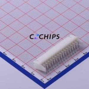 S16B-XH-A(LF)(SN) Wire-to-Board Pin Header Bent Lead Through Hole,P=2.5mm Connector 1x16P 2.5mm Right Angle Insert XH - Product Image 2