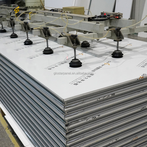 Panel Sándwich de Poliuretano Hecho a Mano de 50mm 75mm - Aislamiento Ecológico Resistente al Fuego para Construcción de Almacenes y Cuartos Limpios - Product Image 6