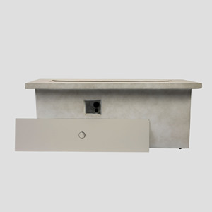Cache-bouteille de gaz autoportant moderne en matériau MGO avec surface peinte pour usage extérieur, design portable, inclut le verre de protection. - Product Image 6