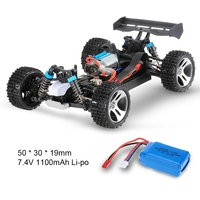 Nouvelle voiture de course RC XUEREN WLtoys A959-B 1:18 2.4GHz 4WD Rallye 70KM/H Véhicule haute vitesse avec chargeur inclus