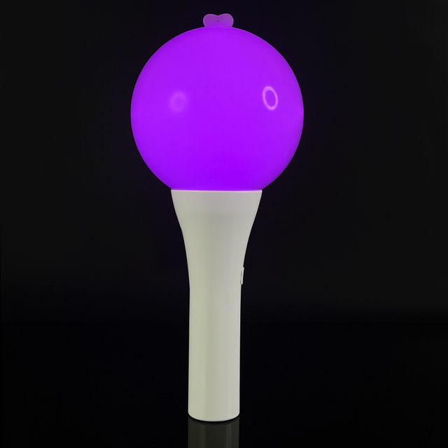 Sincen Custom Acrylic LED Light Stick with Stand-Rechargeable Multi-color for Kpop for Concert Party Birthday Indoor/Outdoor Use