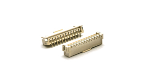 ขั้วต่อส่วนหัวของขาเวเฟอร์ XH SMD 2.5มม.: XH2.5เวเฟอร์180 ° SMD LCP วัสดุ12P Covered - Product Image 4