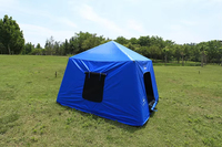 Carpa Inflable de PVC de Lujo para Acampar al Aire Libre, Marca WINSUN, Ideal para Viajes Familiares