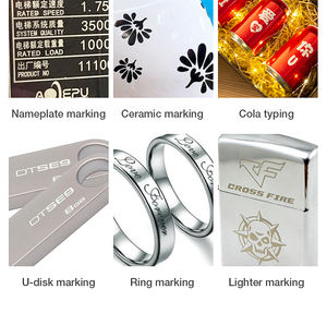 เครื่องพิมพ์3D เลเซอร์20W 30W 50W พร้อมอุปกรณ์หมุนปากกามาร์กเกอร์เลเซอร์เหล็กคาร์บอน - Product Image 6