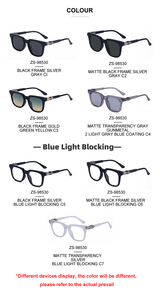 Gafas de Sol Partagas de Moda, Diseño Moderno, Logotipo Personalizado, Montura Cuadrada de PC Suave, Bloqueo de Luz Azul, Protección UV400, para Hombre y Mujer - Product Image 5