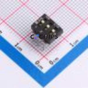 210-3MS DIP Switch Through hole Component (THT) Switch Single Pole Single Throw 3 2.54mm 100mA - Product Image 1