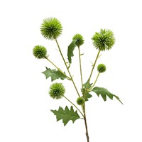 Buah Palsu Gaya Nordik: Bawang Daun Buatan 7 Cabang, Buah Kastanye, Buah Dandelion Planet Biru, untuk Dekorasi Pernikahan dan Bunga
