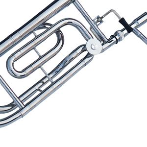 <span class=keywords><strong>Trombone</strong></span> ténor à transposition Bb/F <span class=keywords><strong>Trombone</strong></span> Laqué Or <span class=keywords><strong>Instrument</strong></span> à vent en laiton durable de haute qualité - Product Image 4