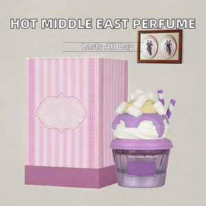 Vente en gros de <span class=keywords><strong>parfum</strong></span> pour femmes en forme de cupcake gourmet de 75 ml |   Nouveau <span class=keywords><strong>parfum</strong></span> EDP 2026 Douceur Guimauve & Vanille |   <span class=keywords><strong>Parfum</strong></span> de chocolat longue durée - Product Image 2